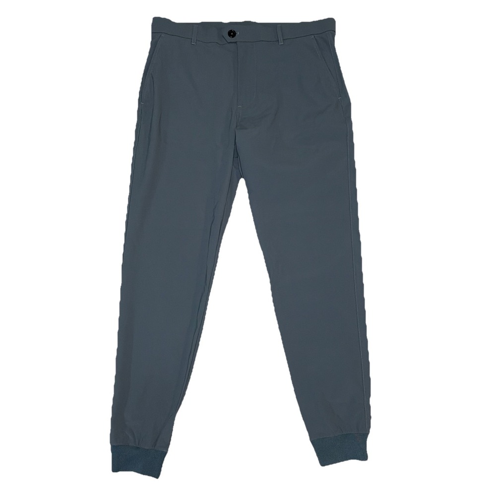 Greyson Montauk‎ Golf Pants Joggers 33x30 Grey Polyamide Stretch Double Button